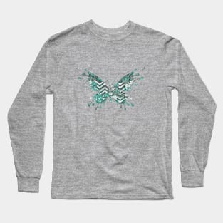 Butterfly Tropical Long Sleeve T-Shirt